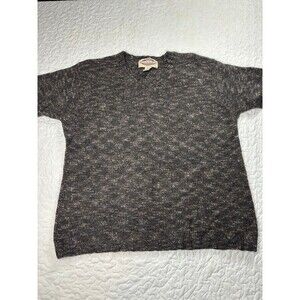 Vintage Sonoma Women’s Brown Wool Blend Knit Sweater size xl